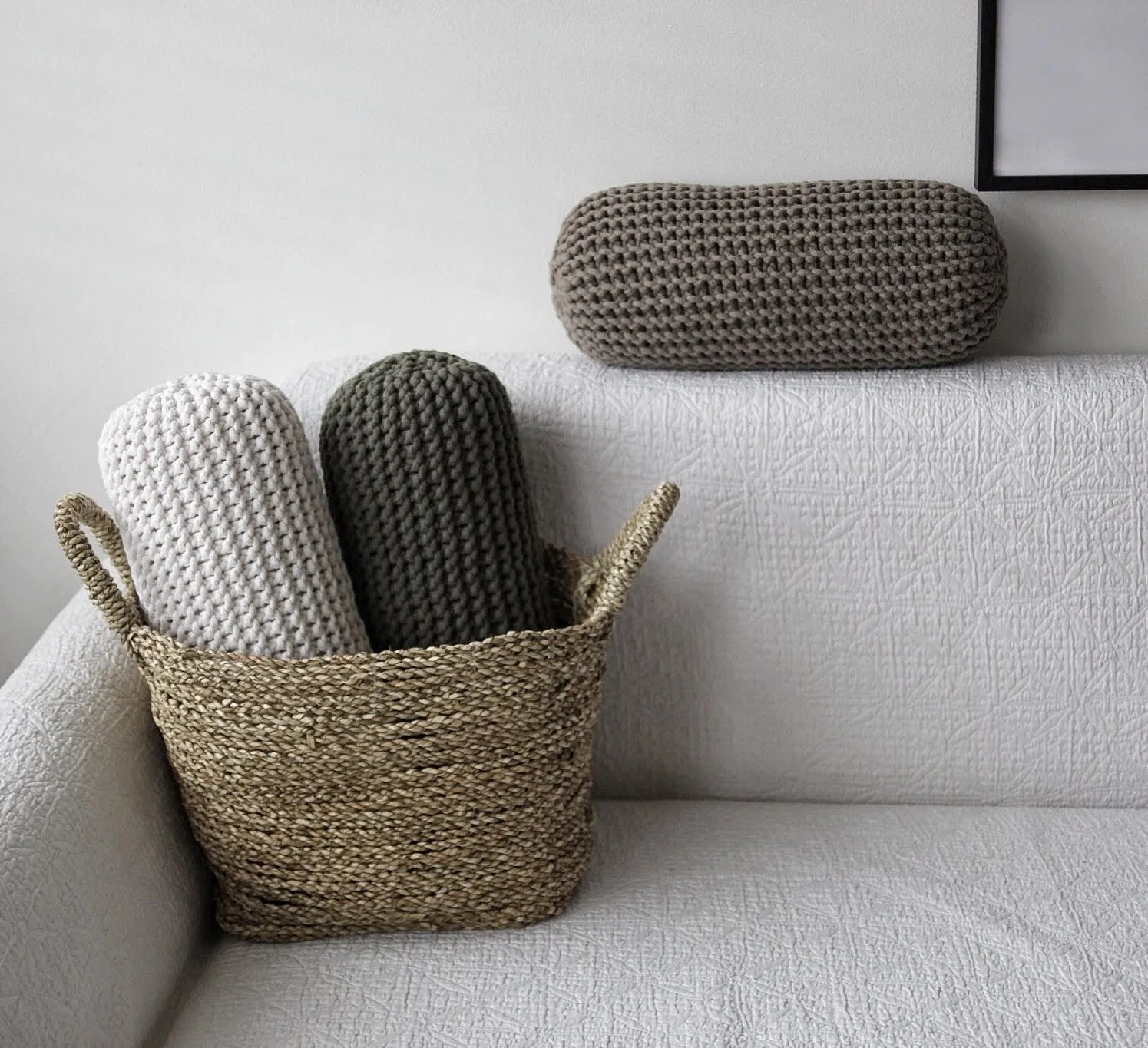 Zuri House Neck Cushion - Mocha