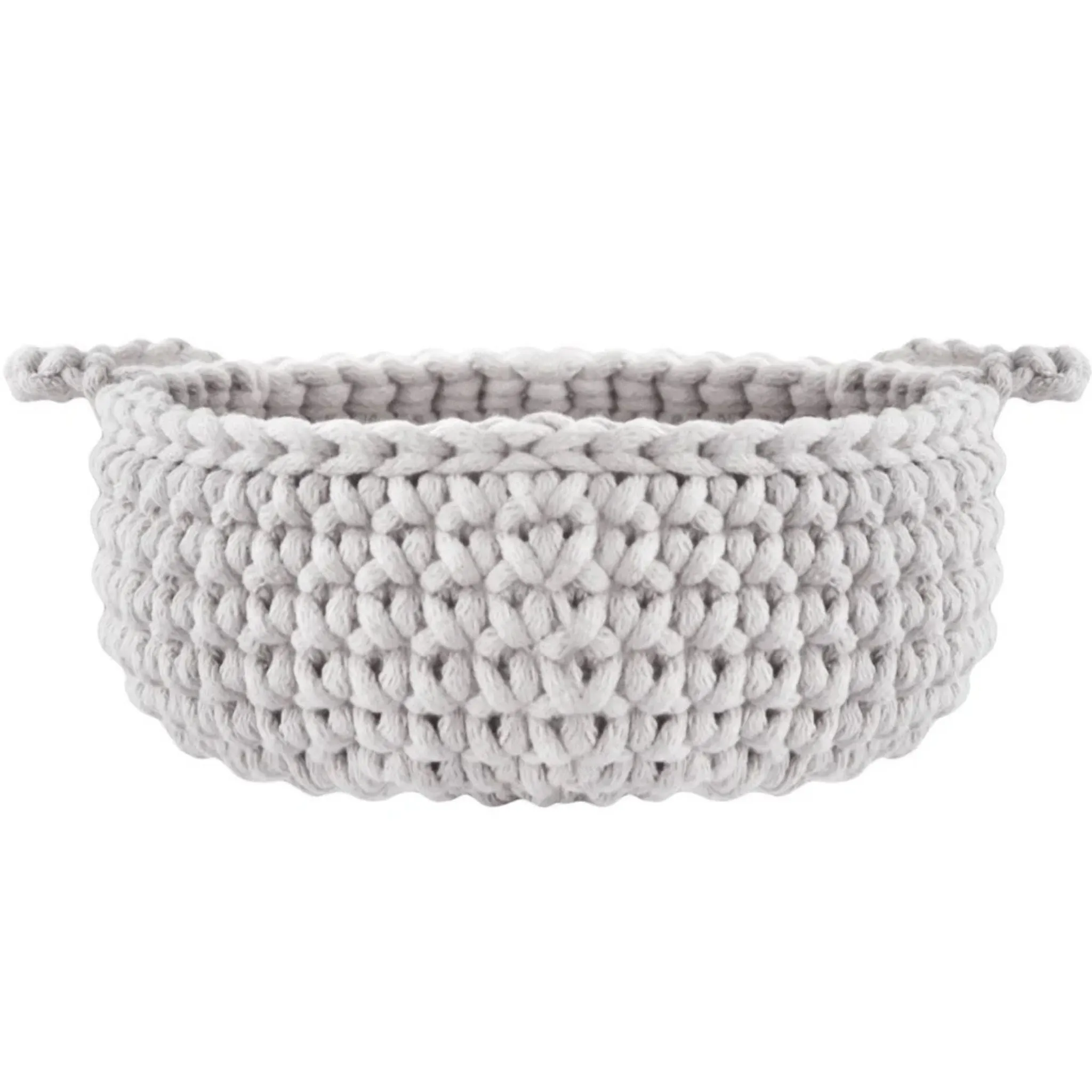 Zuri House Small Flat Basket - Oatmeal